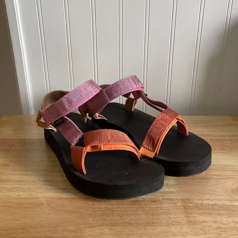 Tevas Midform Universal Sandal - Metallic Pink Multi